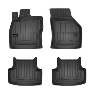 Set covorase auto Frogum 3D, pentru Ford S-Max 2015-prezent, 4 bucati, Negru