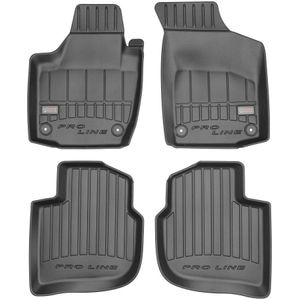 Set covorase auto Frogum 3D, pentru Seat Toledo 2013-2019, 4 bucati, Negru