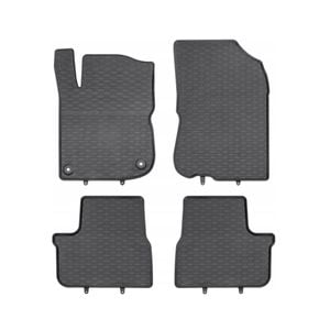 Set covorase auto GEYER & HOSAJA, pentru Peugeot 2008 2013-2019, 4 bucati, Negru