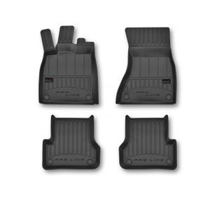 Set covorase auto Frogum 3D, pentru Audi A6 C7 2011-2018, 4 bucati, Negru