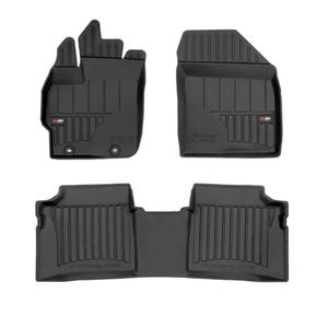 Set covorase auto Frogum 3D, pentru Toyota Prius 2009-2015, 3 bucati, Negru