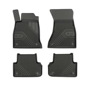 Set covorase auto Frogum 77, pentru Audi A4 B9 2015-prezent, 4 bucati, Negru