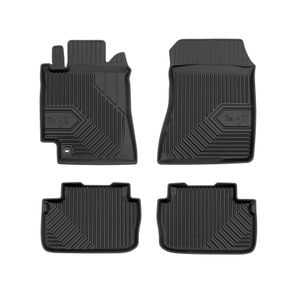 Set covorase auto Frogum 77, pentru Lexus IS 1998-2005, 4 bucati, Negru
