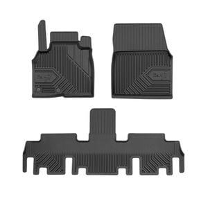 Set covorase auto Frogum 77, pentru Renault Espace 2002-2014, 3 bucati, Negru