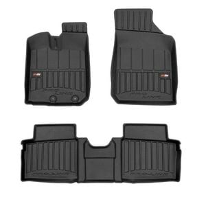 Set covorase auto Frogum 3D, pentru Dacia Spring 2021-prezent, 3 bucati, Negru