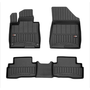 Set covorase auto Frogum 3D, pentru Kia Sportage 2021-prezent, 3 bucati, Negru