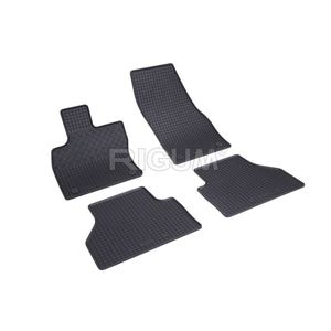 Set covorase auto Rigum, pentru Volkswagen Caddy 2021-prezent, 4 bucati, Negru