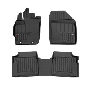 Set covorase auto Frogum 3D, pentru Toyota Prius 2009-2015, 3 bucati, Negru