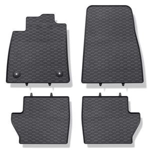 Set covorase auto GEYER & HOSAJA, pentru Ford Fiesta 2017-prezent, 4 bucati, Negru