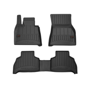 Set covorase auto Frogum 3D, pentru BMW X5 G05 2018-prezent, 3 bucati, Negru