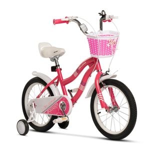 Bicicleta Copii 4-6 ani Velors V1604B 16", Fucsia