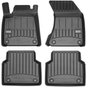 Set covorase auto Frogum 3D, pentru Audi A8 4H 2010-2017, 4 bucati, Negru