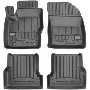 Set covorase auto Frogum 3D, pentru Ford Focus II 2004-2011, 4 bucati, Negru