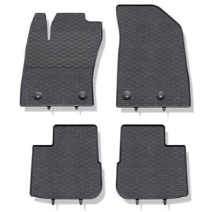 Set covorase auto GEYER & HOSAJA, pentru Fiat Tipo 2016-prezent, 4 bucati, Negru