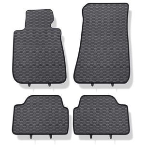 Set covorase auto GEYER & HOSAJA, pentru BMW Seria 1 E87 2004-2011, 4 bucati, Negru