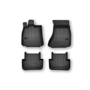 Set covorase auto Frogum 3D, pentru Audi A4 B8 2007-2015, 4 bucati, Negru
