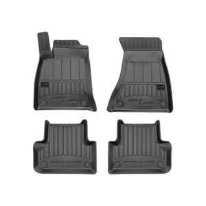Set covorase auto Frogum 3D, pentru Audi A4 B9 2015-prezent, 4 bucati, Negru
