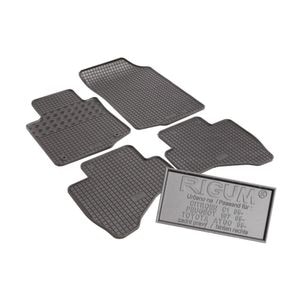 Set covorase auto Rigum, pentru Toyota Aygo 2005-2014, 4 bucati, Negru