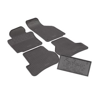 Set covorase auto Rigum, pentru Volkswagen Golf VI 2008-2013, 4 bucati, Negru
