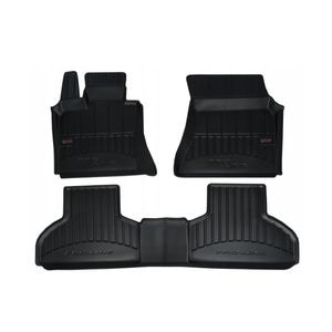 Set covorase auto Frogum 3D, pentru BMW X6 F16 2014-2019, 3 bucati, Negru