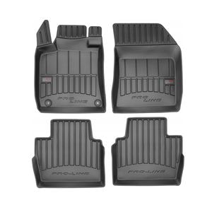 Set covorase auto Frogum 3D, pentru Peugeot 508 2018-prezent, 4 bucati, Negru
