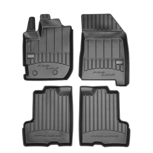 Set covorase auto Frogum 3D, pentru Dacia Duster 2018-2024, 4 bucati, Negru