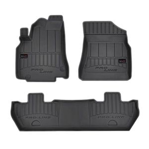 Set covorase auto Frogum 3D, pentru Citroen Berlingo 2008-2018, 3 bucati, Negru