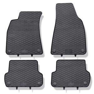 Set covorase auto GEYER & HOSAJA, pentru Audi A4 B6/B7 2000-2008, 4 bucati, Negru