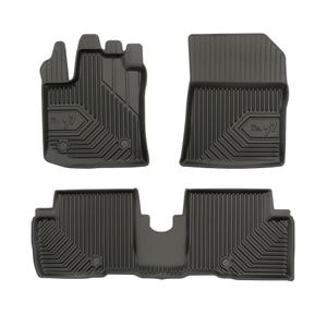 Set covorase auto Frogum 77, pentru Dacia Lodgy 2012-prezent, 3 bucati, Negru