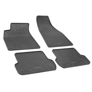 Set covorase auto Rigum, pentru Audi A4 B6/B7 2000-2008, 4 bucati, Negru
