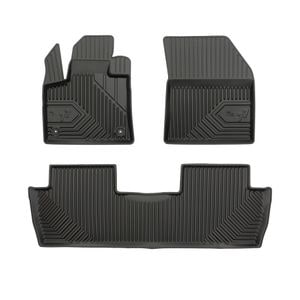 Set covorase auto Frogum 77, pentru Peugeot 5008 2017-prezent, 3 bucati, Negru