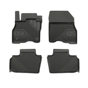 Set covorase auto Frogum 77, pentru Nissan Leaf 2018-prezent, 4 bucati, Negru