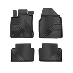 Set covorase auto Frogum 77, pentru Nissan Qashqai 2006-2013, 4 bucati, Negru