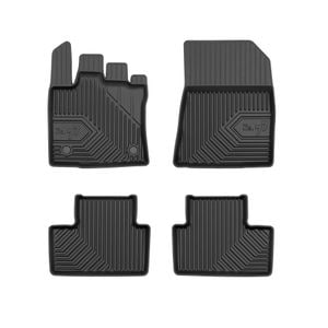 Set covorase auto Frogum 77, pentru Renault Captur 2020-prezent, 4 bucati, Negru