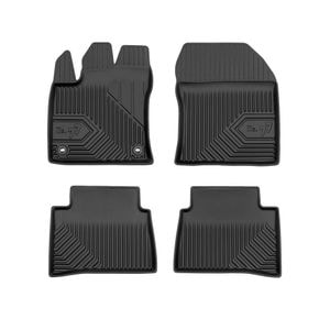 Set covorase auto Frogum 77, pentru Toyota Prius 2015-2023, 4 bucati, Negru