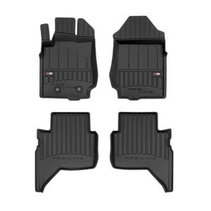 Set covorase auto Frogum 3D, pentru Ford Ranger 2018-2022, 4 bucati, Negru