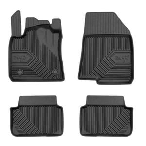 Set covorase auto Frogum 77, pentru Dacia Logan 2021-prezent, 4 bucati, Negru