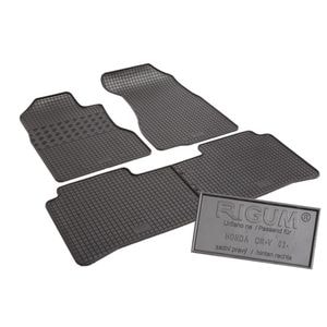 Set covorase auto Rigum, pentru Honda CR-V 2002-2006, 3 bucati, Negru