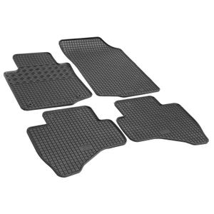 Set covorase auto Rigum, pentru Citroen C1 2014-2021, 4 bucati, Negru