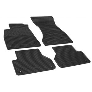 Set covorase auto Rigum, pentru Audi A4 B9 2015-prezent, 4 bucati, Negru