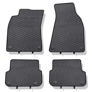 Set covorase auto GEYER & HOSAJA, pentru Audi A6 C6 2004-2011, 4 bucati, Negru