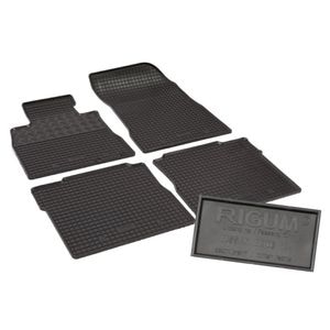 Set covorase auto Rigum, pentru Nissan Note 2013-prezent, 4 bucati, Negru