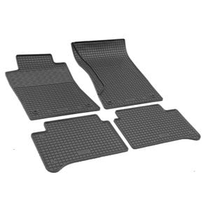 Set covorase auto Rigum, pentru Mercedes E-Class W211 2002-2009, 4 bucati, Negru