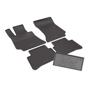 Set covorase auto Rigum, pentru Mercedes E-Class W212 2009-2016, 4 bucati, Negru