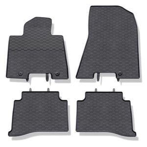 Set covorase auto GEYER & HOSAJA, pentru Kia Sportage 2016-2021, 4 bucati, Negru