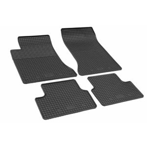 Set covorase auto Rigum, pentru Mercedes GLA X156 2014-2020, 4 bucati, Negru