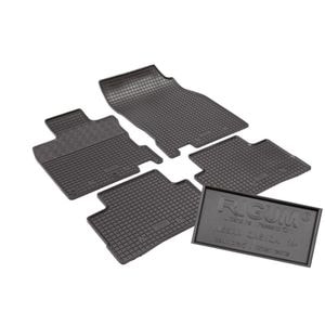 Set covorase auto Rigum, pentru Nissan Qashqai 2014-2021, 4 bucati, Negru