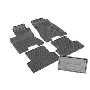 Set covorase auto Rigum, pentru Nissan X-Trail T31 2007-2014, 4 bucati, Negru