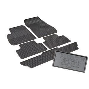 Set covorase auto Rigum, pentru Opel Zafira C 2012-2019, 5 bucati, Negru