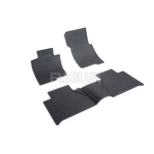 Set covorase auto Rigum, pentru Mercedes X-Class W470 2017-prezent, 4 bucati, Negru